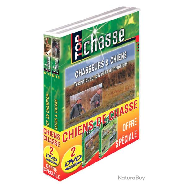 Lot 2 DVD Chiens de chasse