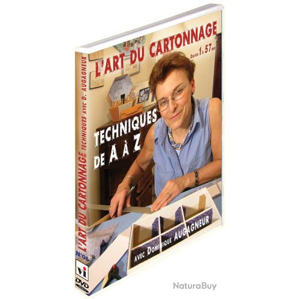 L'art du cartonnage n1 Techniques de A  Z avec Dominique Augagneur - Loisirs cratifs - Art Loisir