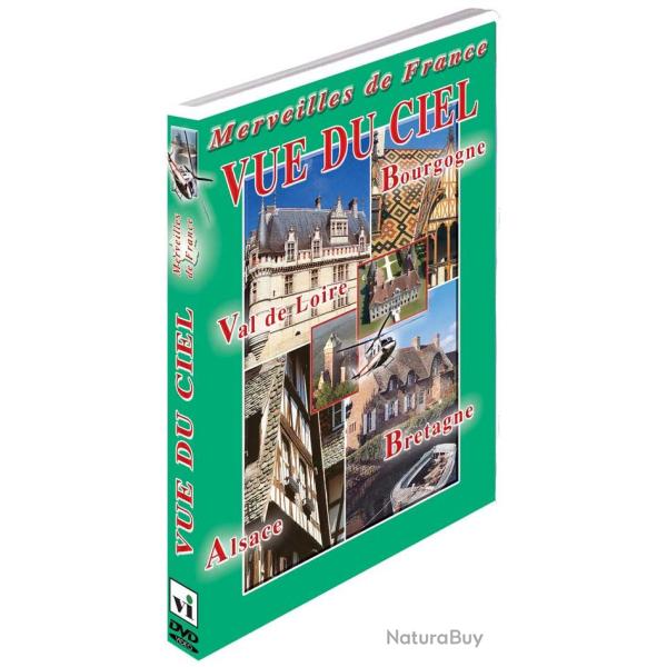 Vue du ciel n1 : Bretagne, Val de Loire, Bourgogne, Alsace - Tourisme Voyage Rgion - Merveilles de