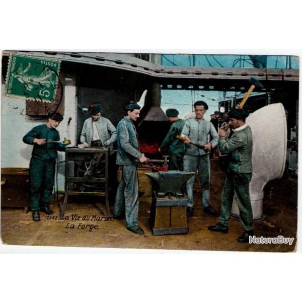 CPA - La vie du Marin -La Forge  N�1223