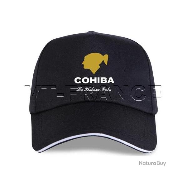 Casquette Cigares COHIBA La Habana CUBA, Couleur: Noir