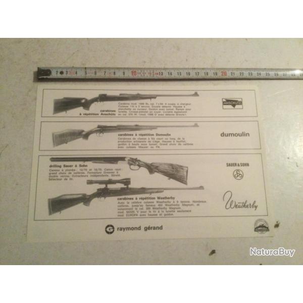 Fiche d'armurier RAYMOND GERAND