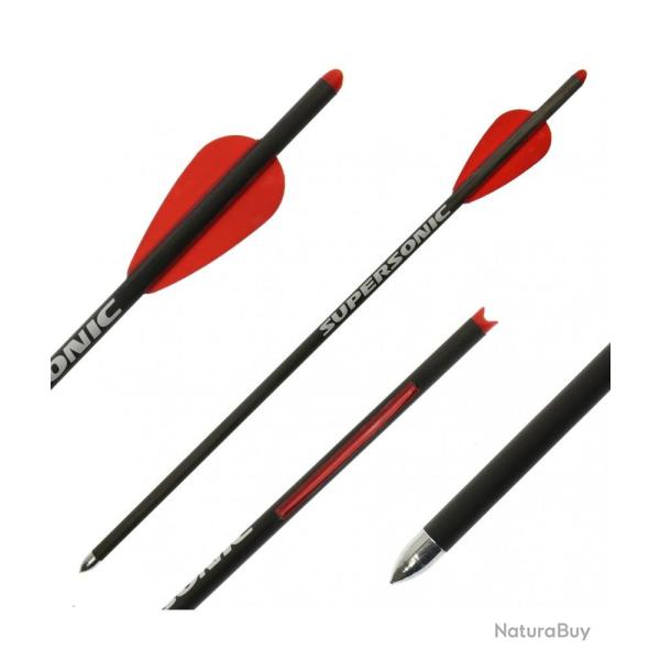 X-BOW - Traits Carbone Pour Pistolet SUPERSONIC (x10)