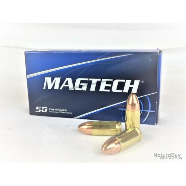 1000 Cartouches MAGTECH Cal. 9x19mm LUGER 124gr FMJ