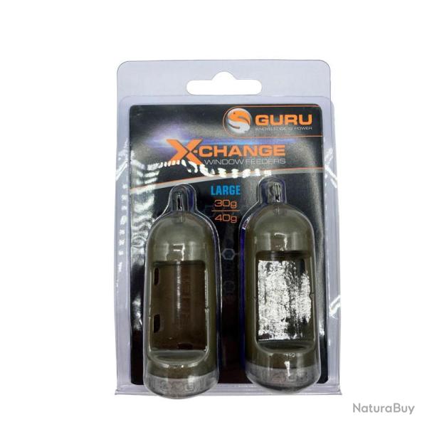 X-Change Window Feeders Large Guru 30g + 40g