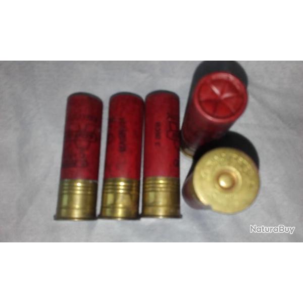 une cartouche de collection WINCHESTER douille carton (magnum cal 12)