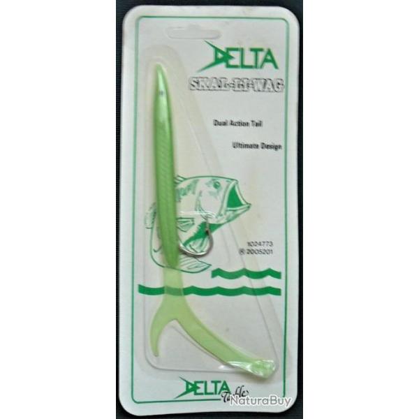 leurre delta vert de 18 cm arm