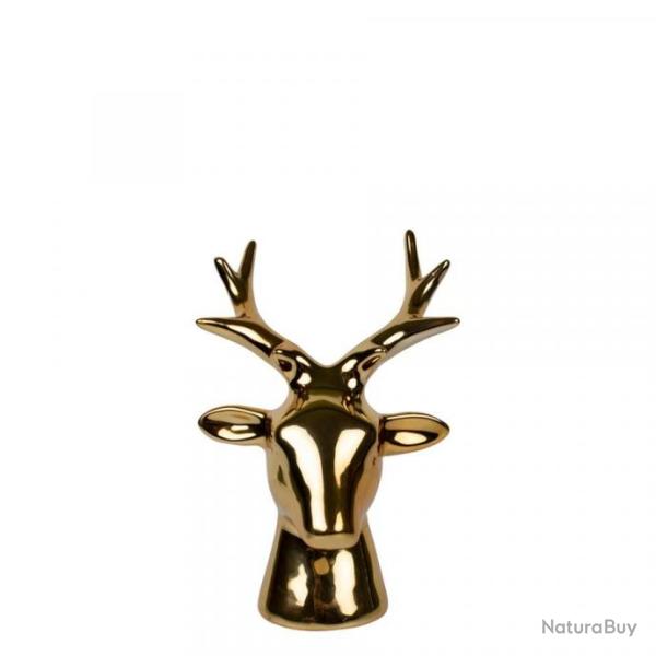 TIRELIRE CERF DOR� PETIT MOD�LE