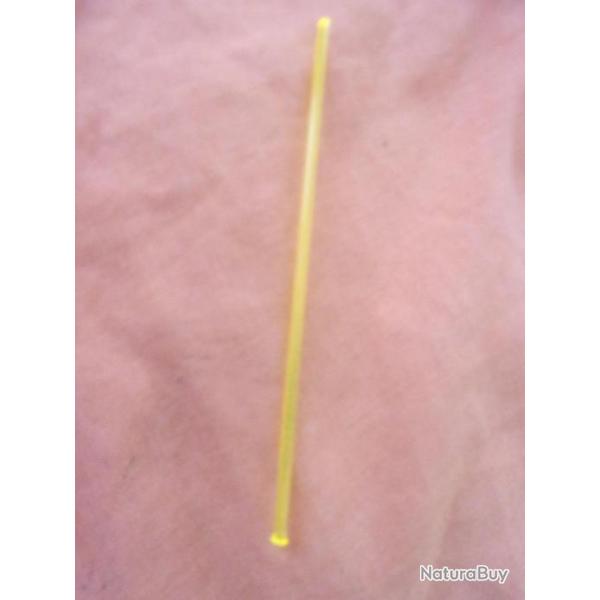 fibre optique fluo pour ligne de vise LPA jaune diamtre 2 mm