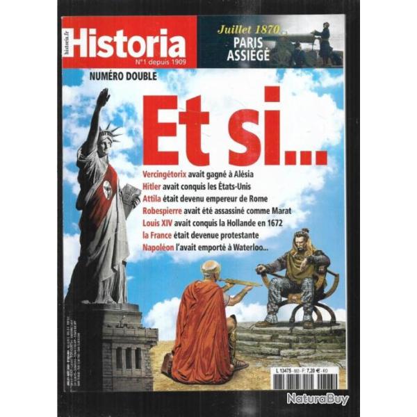 historia n�883-884 num�ro double , et si... vercing�torix avait gagn� al�sia, napol�on gagn� � wate