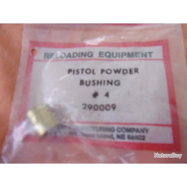 bush pistol powder bushing n� 4 Hornady