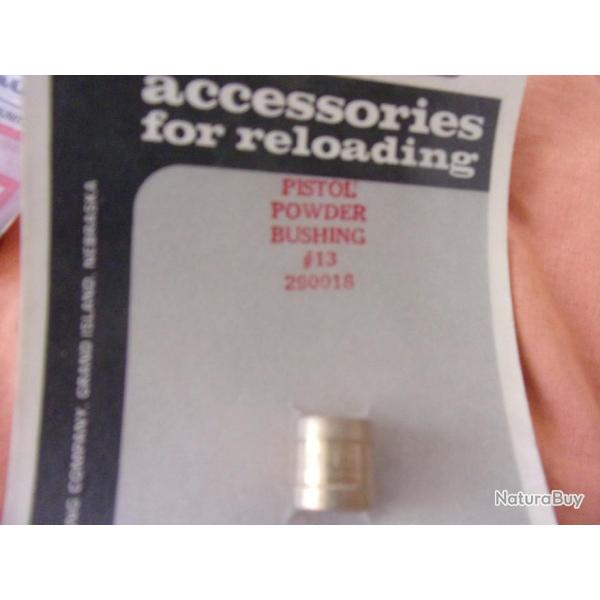 bush pistol powder bushing n� 13  Hornady