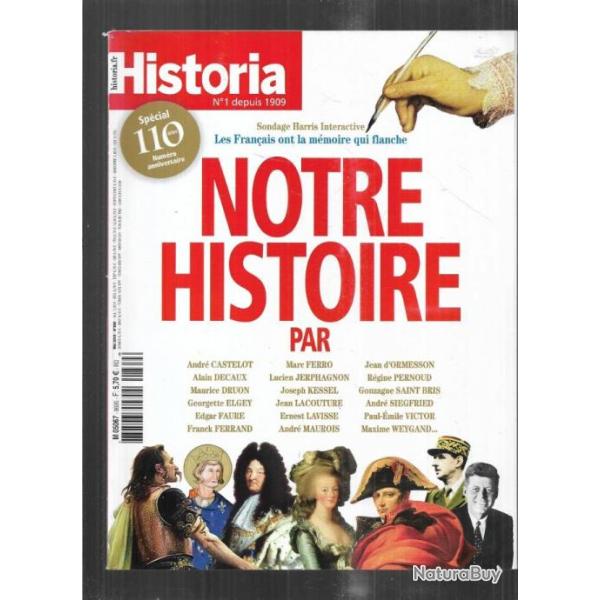 historia n�869 , sp�cial 110 ans num�ro anniversaire , notre histoire