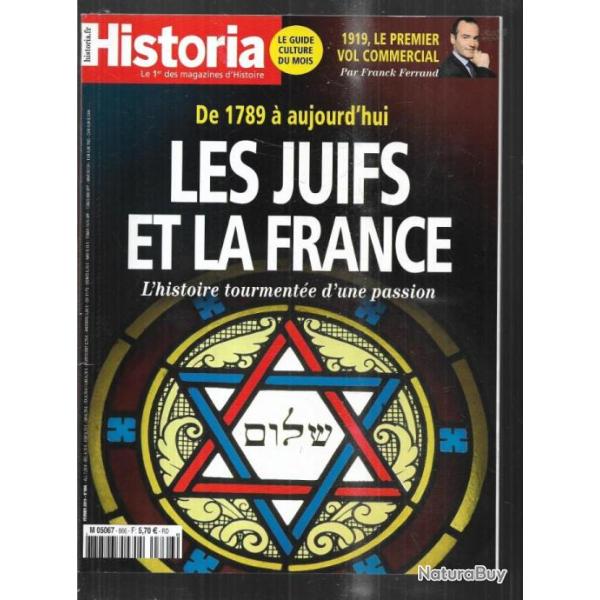 historia n�866 de 1789 � aujourd'hui , les juifs et la france de  f�vrier 2019