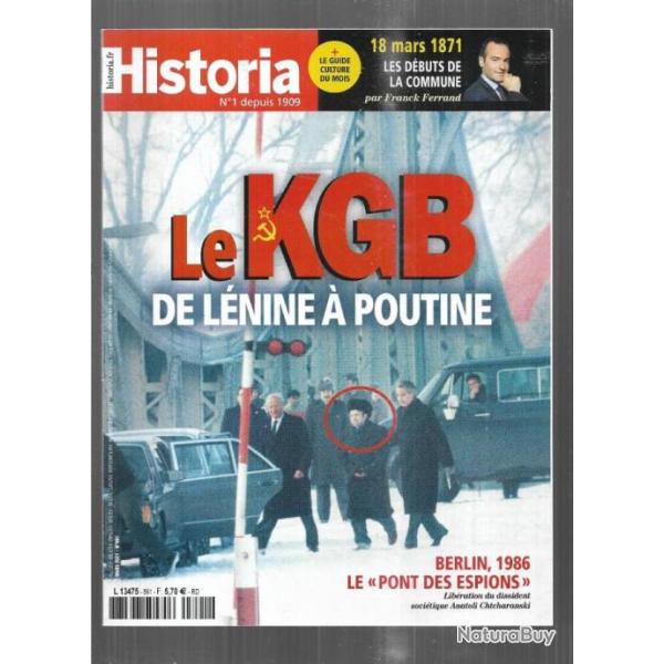 historia n�891 le kgb de l�nine � poutine , 18 mars 171 les d�buts de la commune, mars 2021