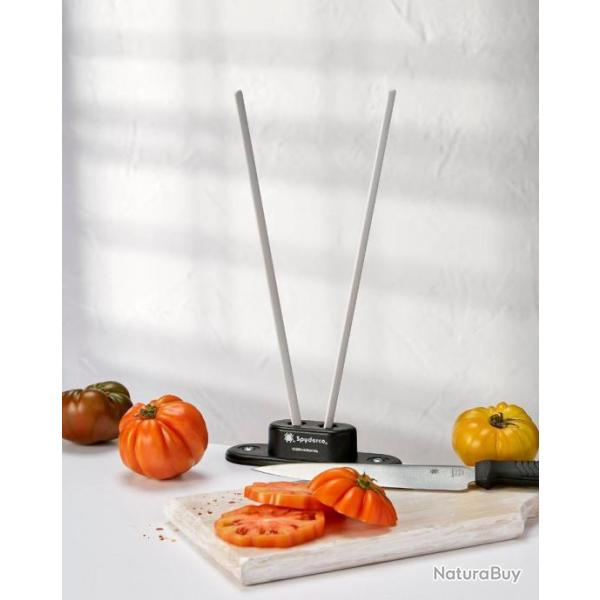 SC600F Affuteur Spyderco Galley-V Sharpening System Ceramic Fine-Grit