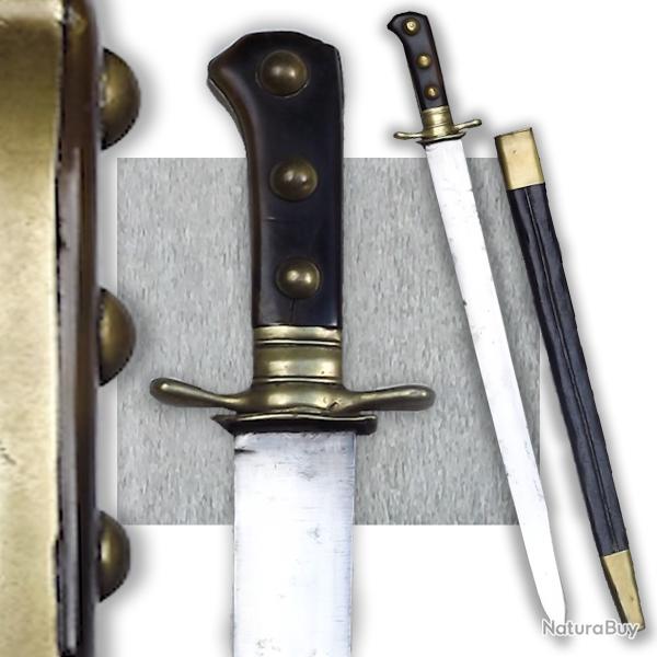 RARISSIME & MAGNIFIQUE GLAIVE / SABRE COURT SUISSE, DE TIREUR D'ELITE, MOD. 1838, ORIGINAL