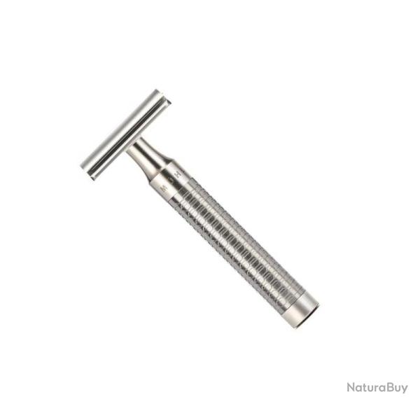 Rasoir de s�curit� "Rocca" peigne ferm�, Manche chrom� [M�hle]