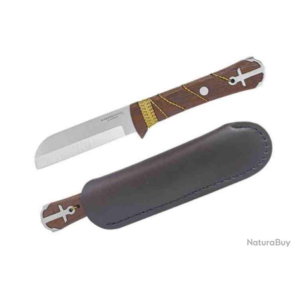 Couteau Condor Ocean Raider Lame Acier 440C Manche Noyer Etui Cuir El Salvador CTK1173754C