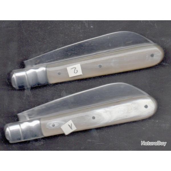 GRATUIT le GOUTTIERE grav� Pr�nom lame couteau en corne