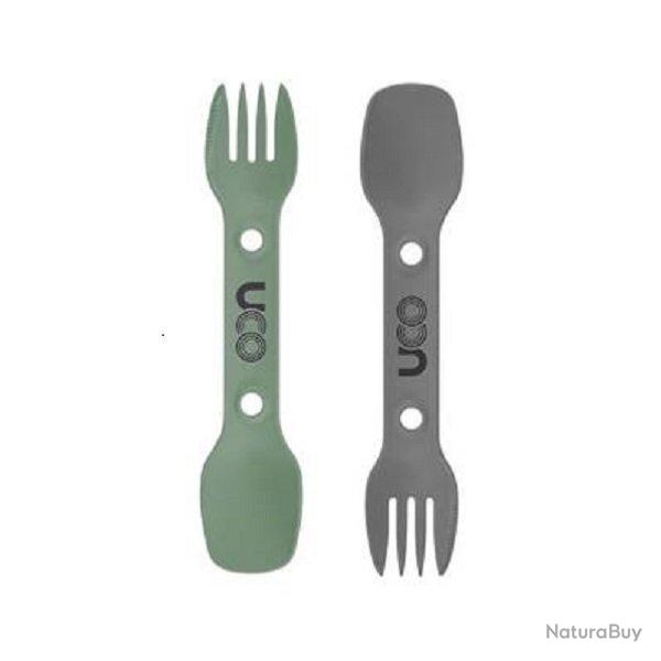 SPORK couverts 3 en 1 pratiques et compacts.