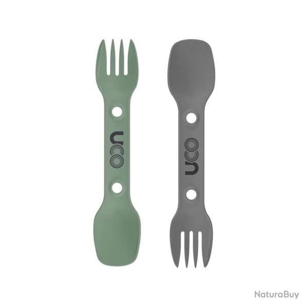 SPORK couverts 3 en 1 pratiques et compacts.
