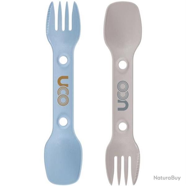 SPORK couverts 3 en 1 pratiques et compacts.