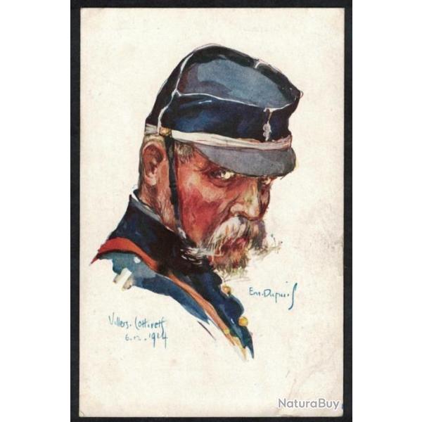 Guerre Illustrateur Em. Dupuis - nos Poilus Villers Cotterets d�cembre 1914