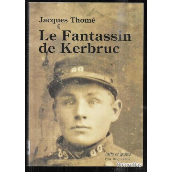 le fantassin de kerbruc de jacques thom�