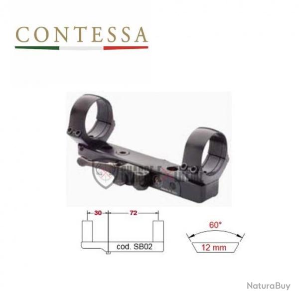 Montage Amovible CONTESSA pour Rail 12mm Bolt/Action/Semi-Auto