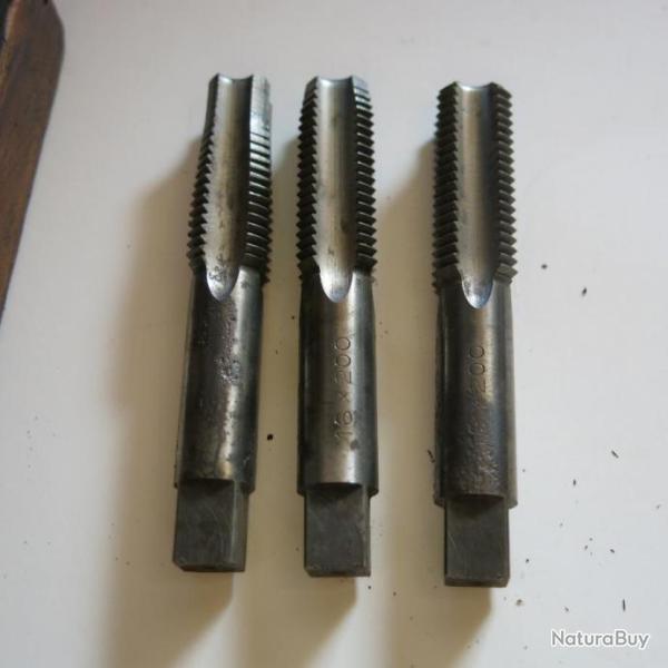 VENDU PAR CUIRASSIER11  N� 3 JEU DE 3 TARAUDS  10/150