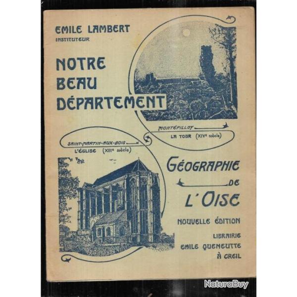 g�ographie de l'oise notre beau d�partement d'�mile lambert