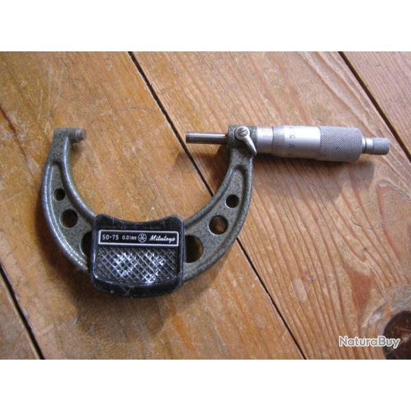 Outil de contle PALMER / micrometre de 50 mm a 75  mm(m268)