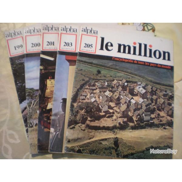 Le million anne 1973 un lot de 18 revues