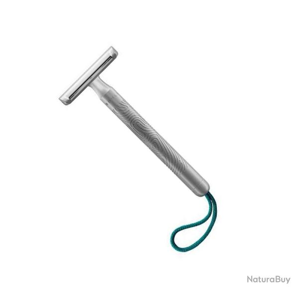 Rasoir de s�curit� "Companion" unisexe , Couleur turquoise [M�hle]