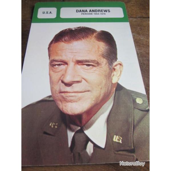 fiche cinema  dana andrews
