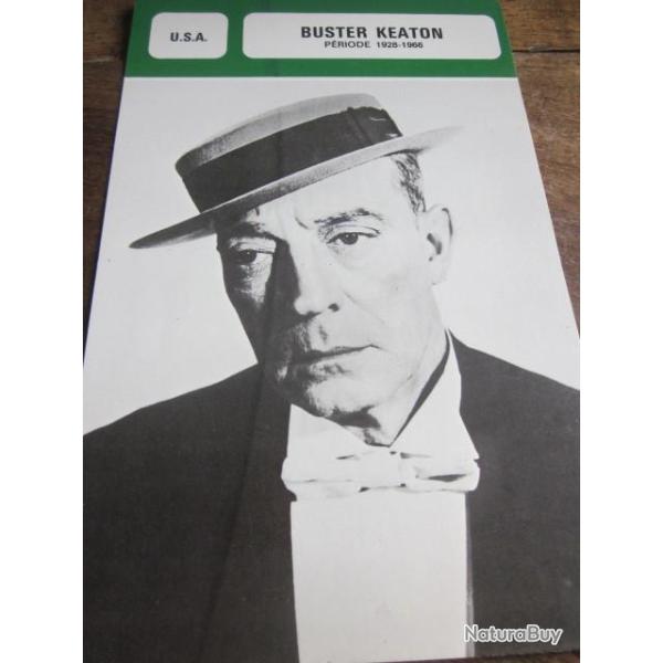fiche cinema  buster keaton