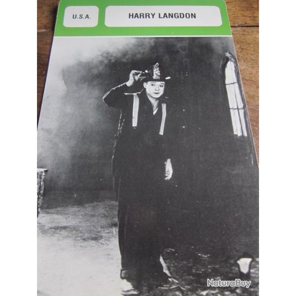 fiche cinema  harry langdon