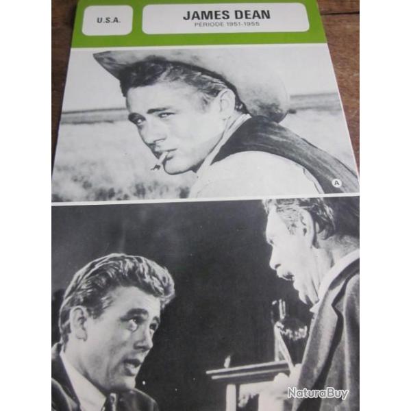 fiche cinema  james dean