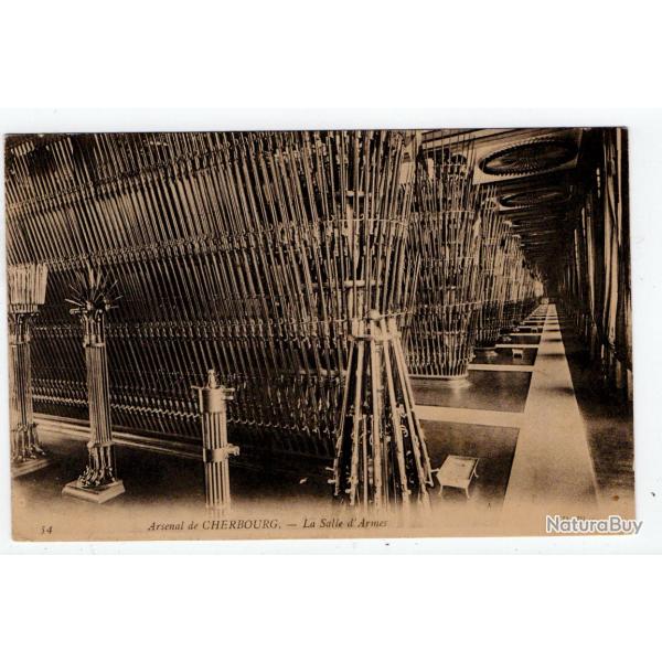 CPA - Arsenal de CHERBOURG - La Salle d'Armes N�1235