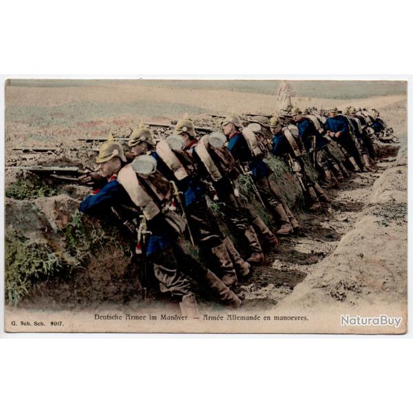 CARTE POSTALE - DEUTSCHE ARM�E IM MANOVER - ARM�E ALLEMANDE EN MAN�UVRES N�0028