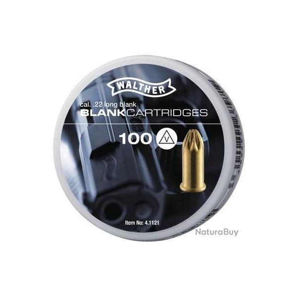 CARTOUCHE � BLANC - WALTHER 22 long