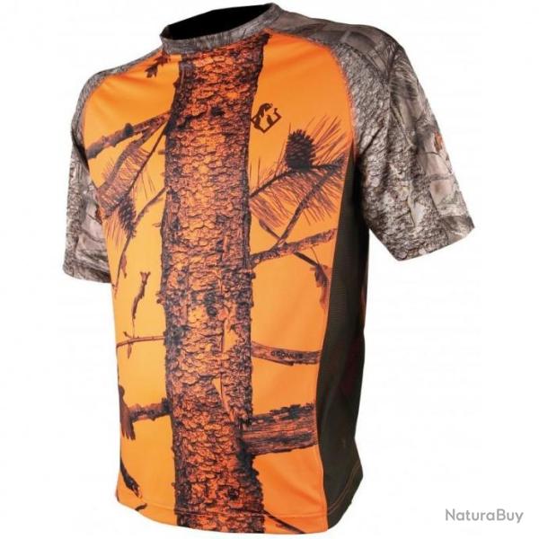 T-SHIRT SOMLYS CAMO ORANGE 053F