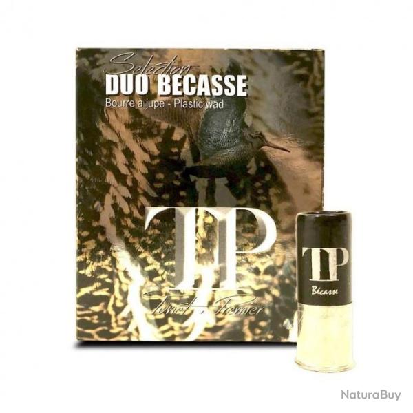 Munition Tunet TP duo bcasse 36g BJ plomb n 8+10 - Cal. 12 x1 boite