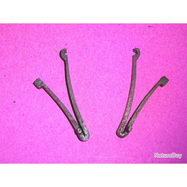 paire ressorts platine fusil FRANCHI JUXTAPOSE - VENDU PAR JEPERCUTE (D21K40)