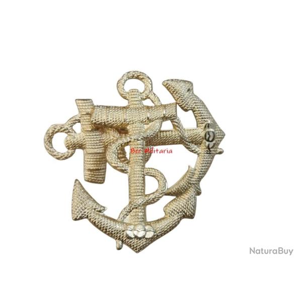 Ancre de Marine dor�e (avec anneaux)(Hauteur:35mm) pr�sent�e recto/verso