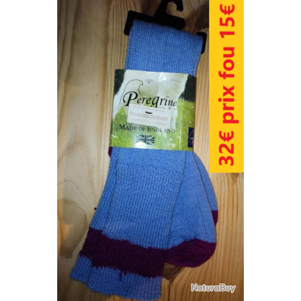 CHAUSSETTES PEREGRINE ENGLAND BLEUE/VIOLET  37/41      LG00938-37JS