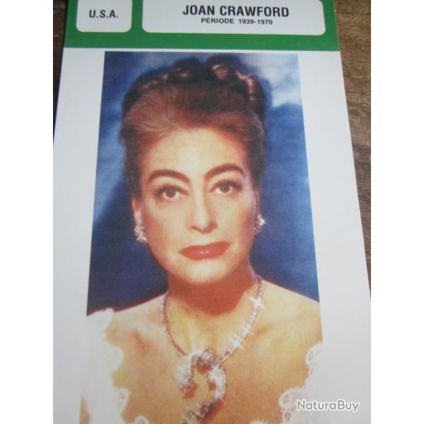 fiche cinema  joan  crawford