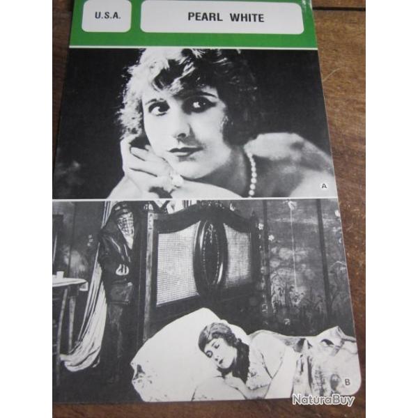 fiche cinema PEARL WHITE