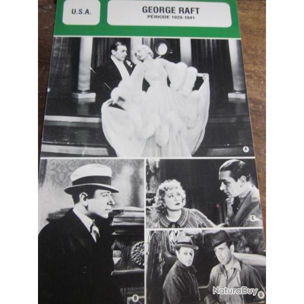 fiche cinema  george raft  1929  usa